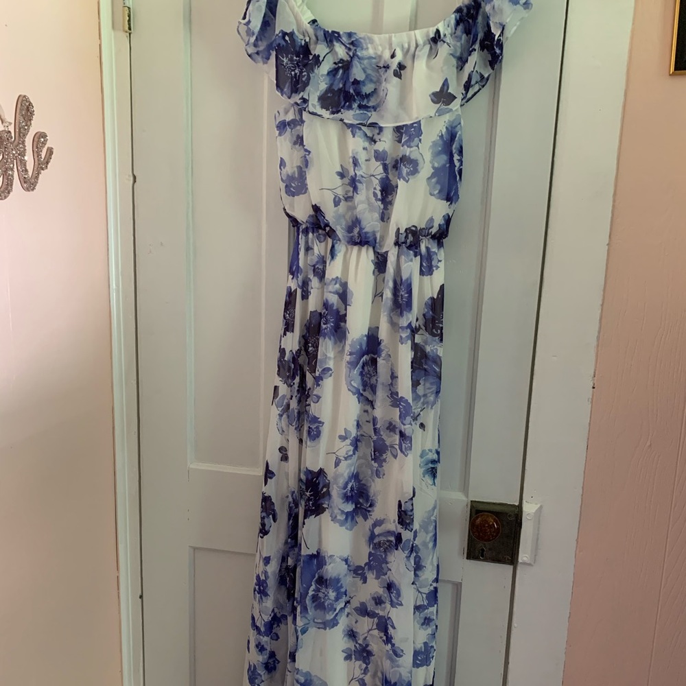 Floral Maxi Dress by Premier Amour NWOT